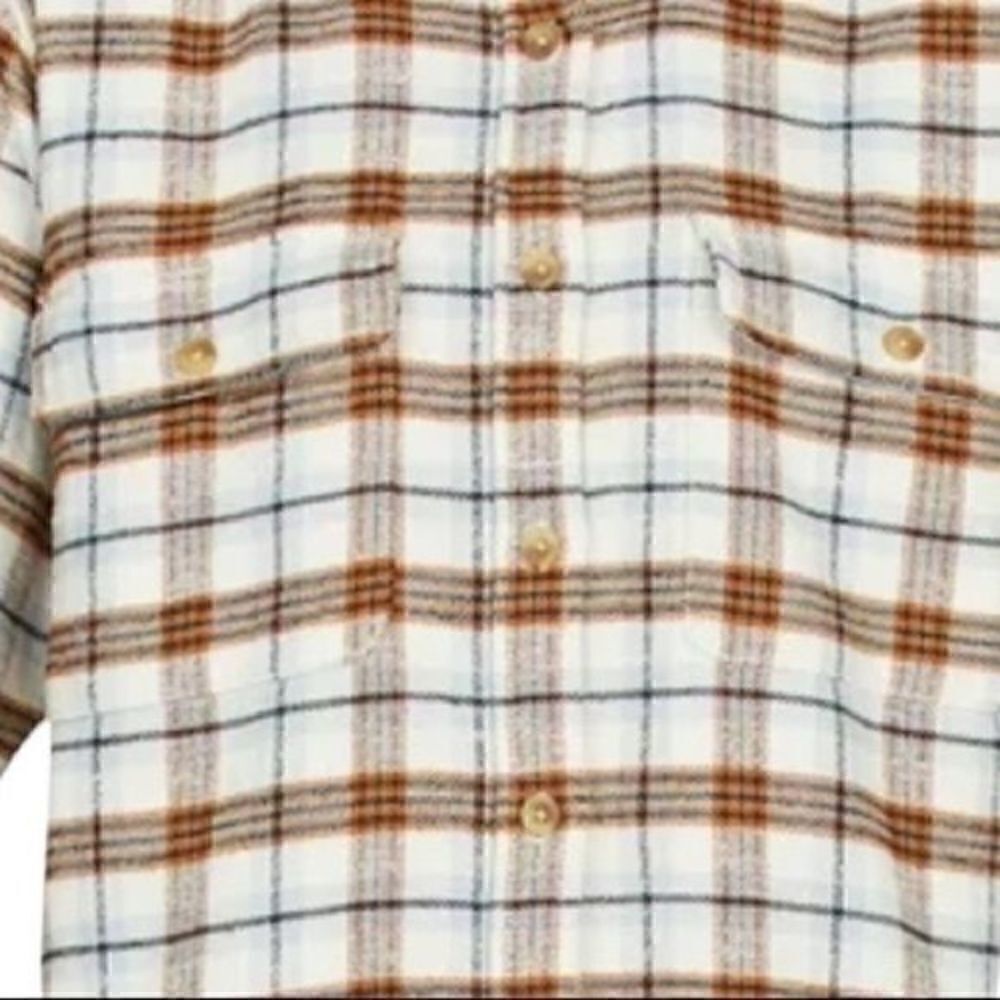 Free Assembly Womens Long Sleeve Work Shirt Medium NWT Flannel - Picture 3 of 11